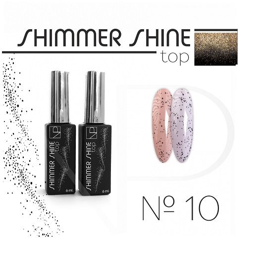 Nartist топ   Shimmer Shine  №10 6 мл      